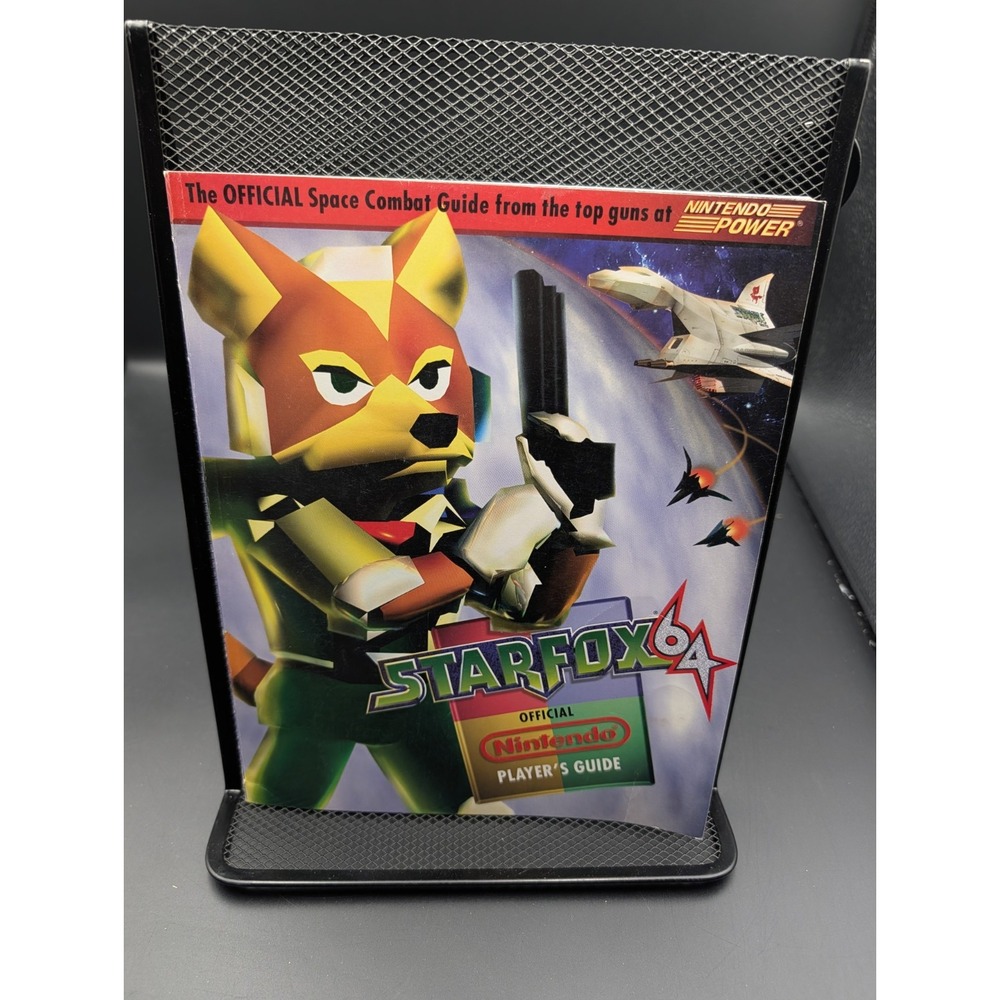 Star Fox 64 Official Nintendo Players Guide From Nintendo Power With Insert
